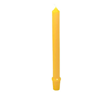 Load image into Gallery viewer, 9 Inch Natural Beeswax Base Candlestick