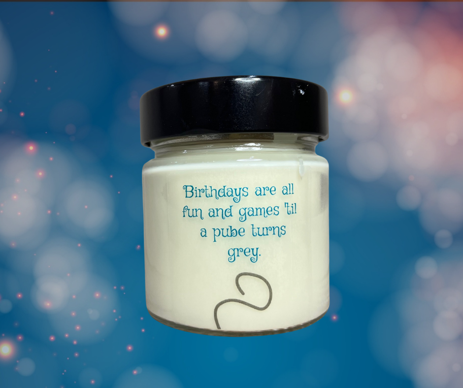 Sassy & Sentimental Birthday Soy Candles