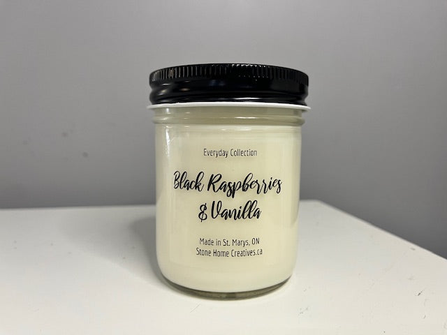 Black Raspberries & Vanilla Soy