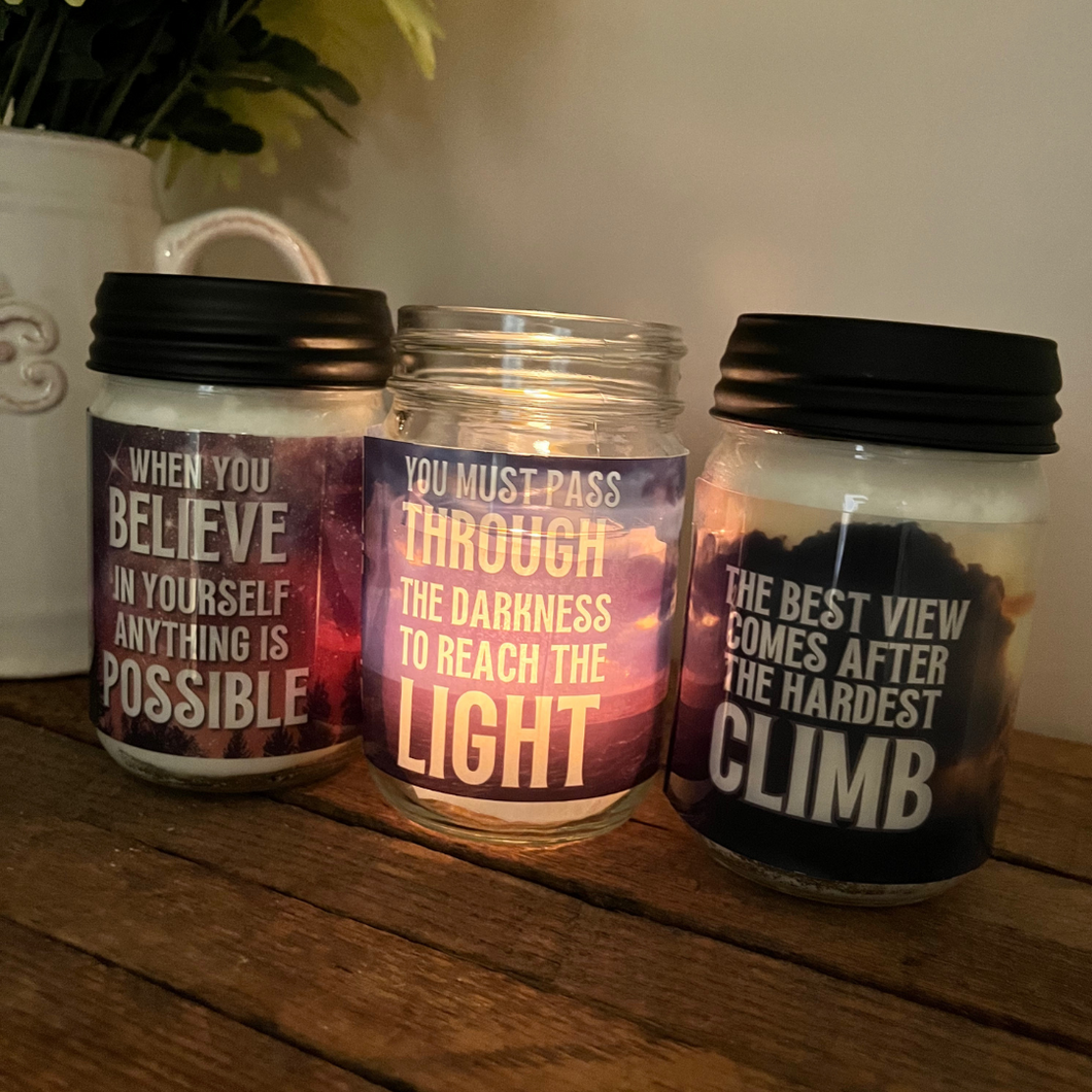 Motivational Candles - Fundraiser