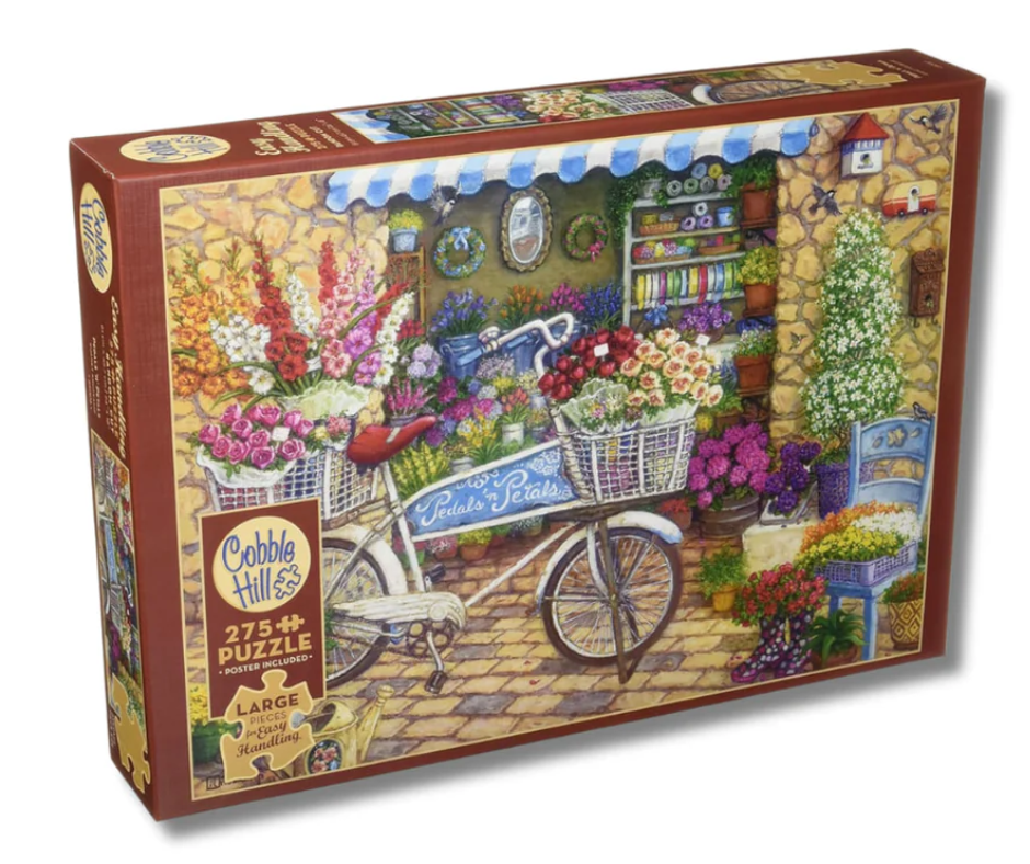 Pedals 'n' Petals Easy Handling 275 Piece Puzzle - Large Box