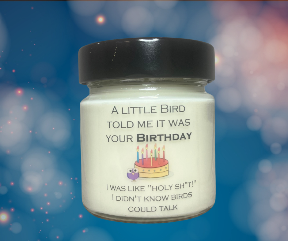 Sassy & Sentimental Birthday Soy Candles