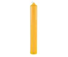 Load image into Gallery viewer, 6 Inch Natural Beeswax tube Candlestick
