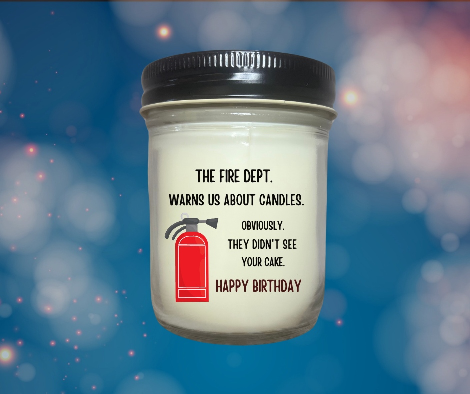 Sassy & Sentimental Birthday Soy Candles