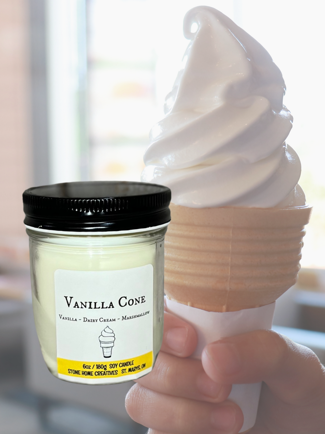 Vanilla Cone