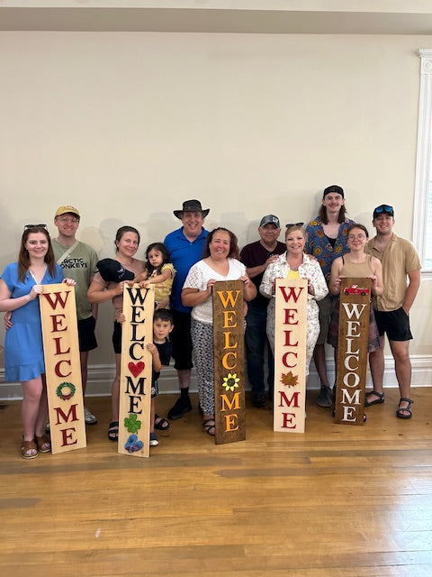 Wood Paint Party -Book a private Event