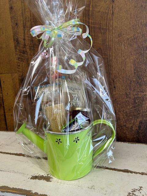 Watering Can Gift Basket