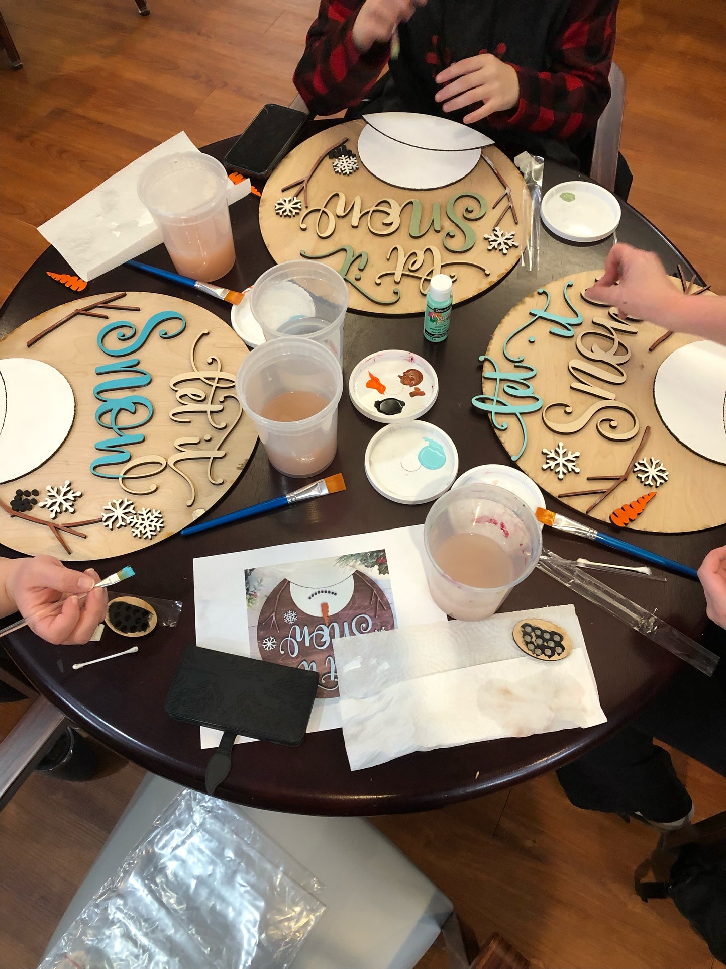 Wood Paint Party -Book a private Event