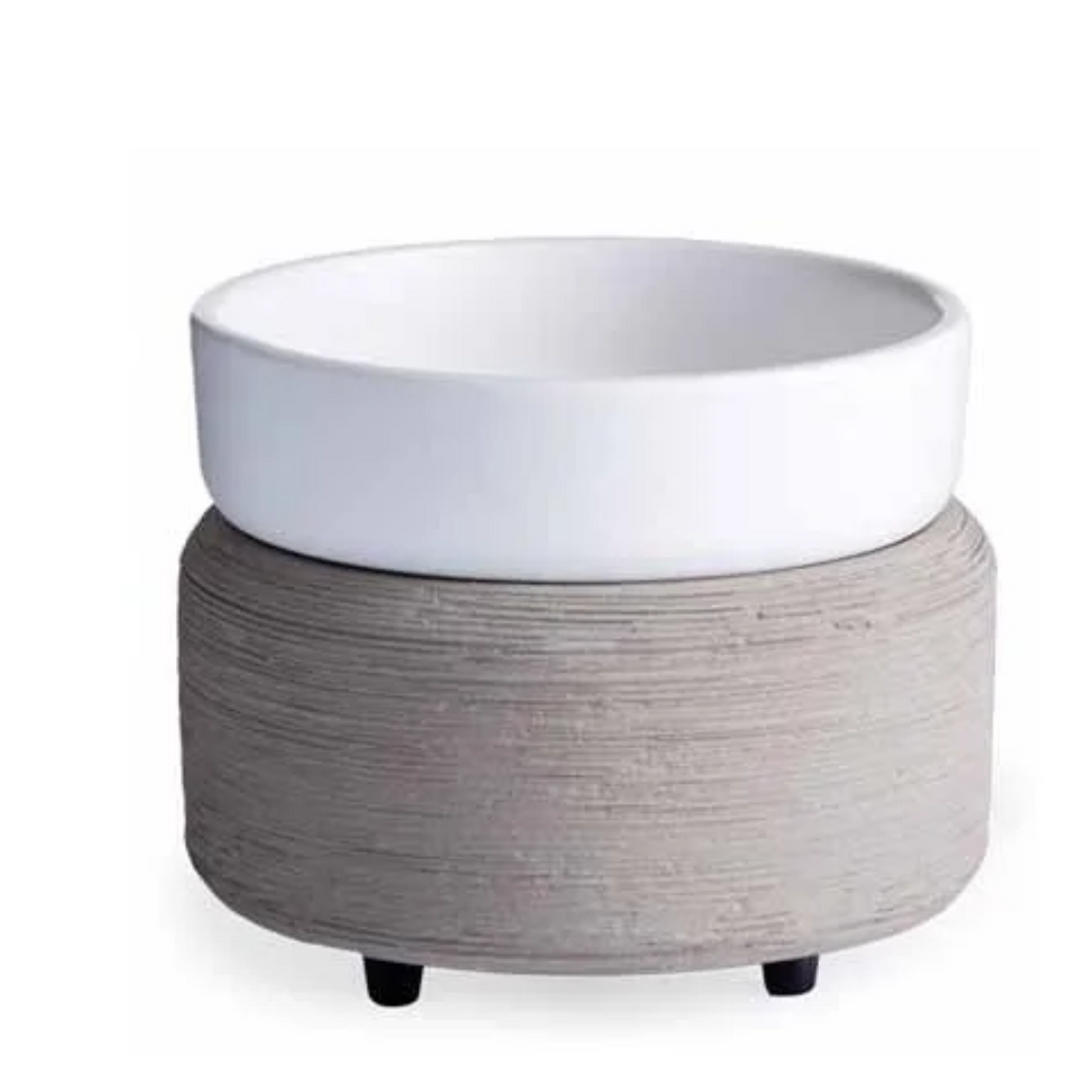 Grey Texture Classic 2-in-1 Warmer