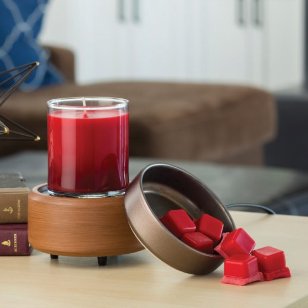 Pewter Walnut Classic 2-in-1 Warmer