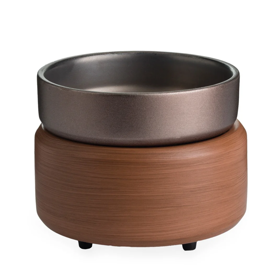 Pewter Walnut Classic 2-in-1 Warmer