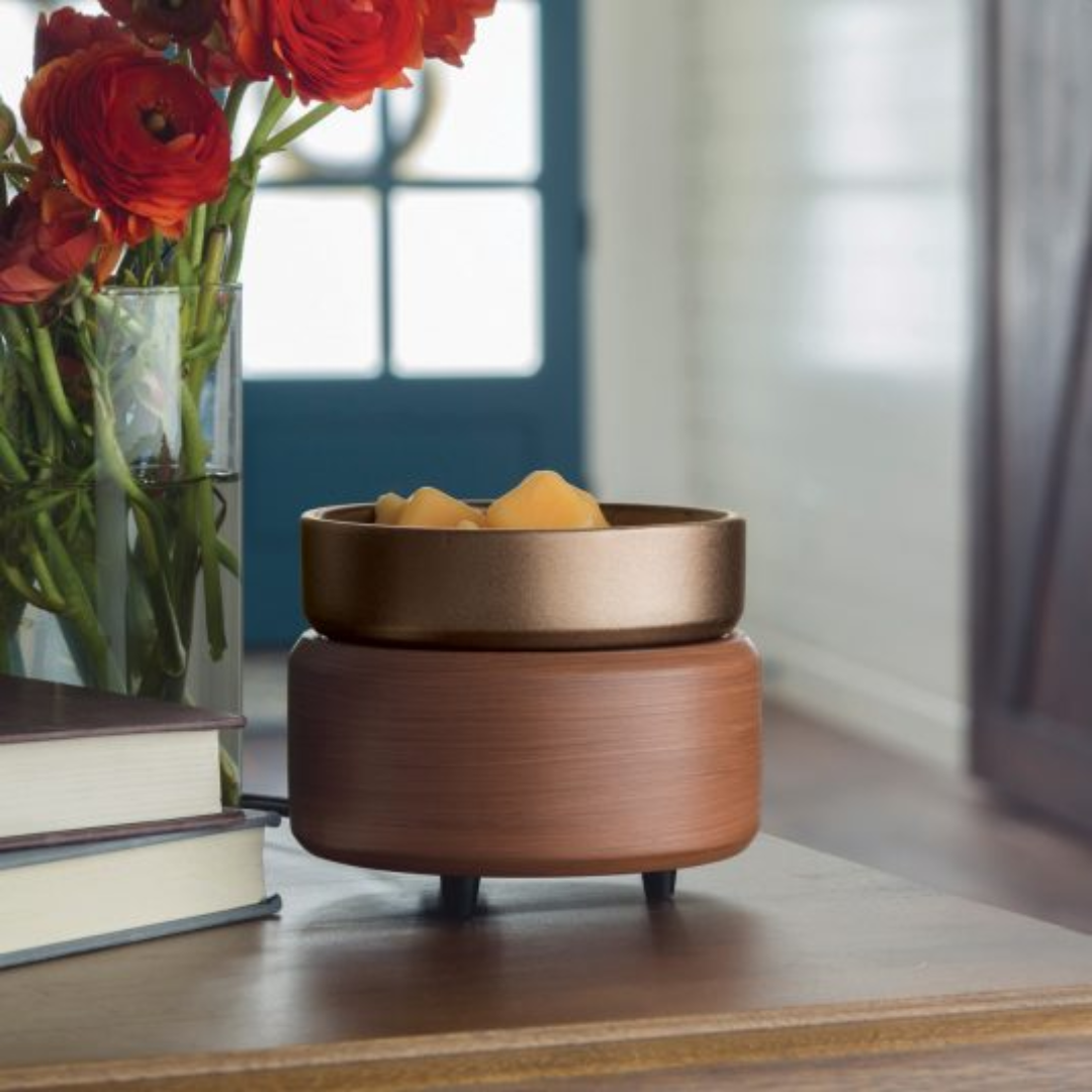 Pewter Walnut Classic 2-in-1 Warmer
