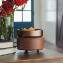 Load image into Gallery viewer, Pewter Walnut Classic 2-in-1 Warmer
