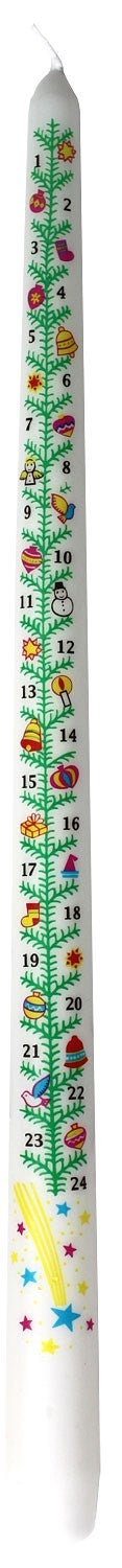 Countdown Advent Candle