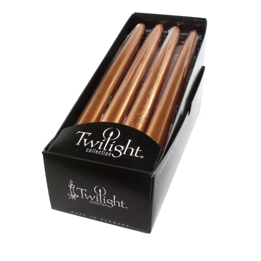 Twillight Metallic Tapers - 10"