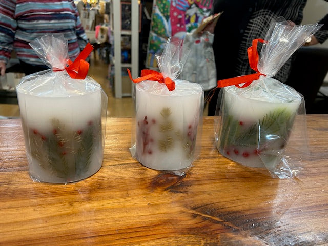 Embed Pillar Candle Workshop - Multiple Dates