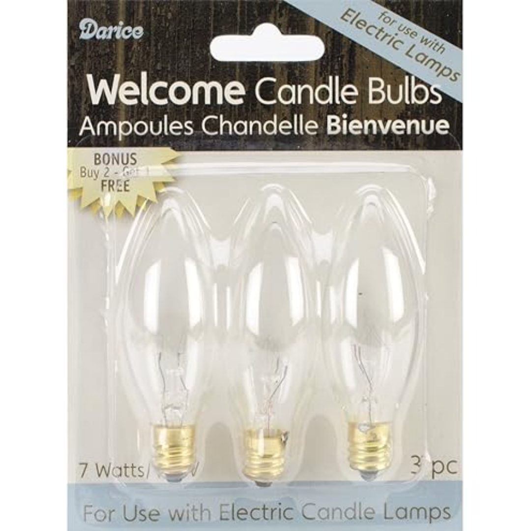 Welcome Candle Bulbs