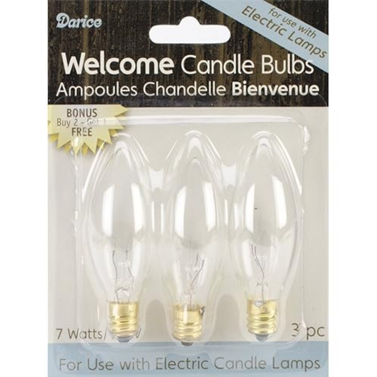 Welcome Candle Bulbs