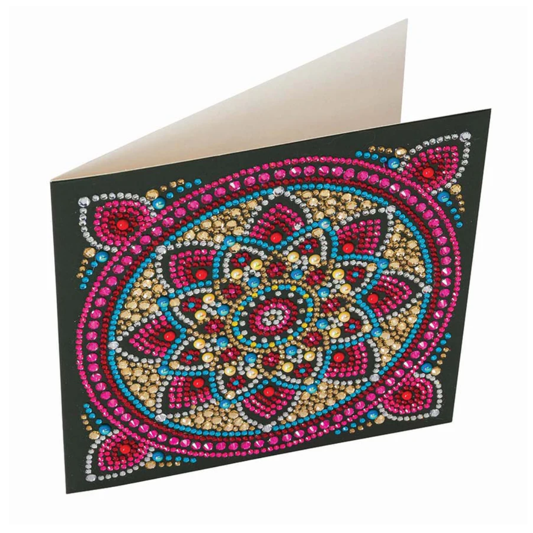 Crystal Art Card Kit - Mandala