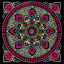 Load image into Gallery viewer, Crystal Art Card Kit - Mandala
