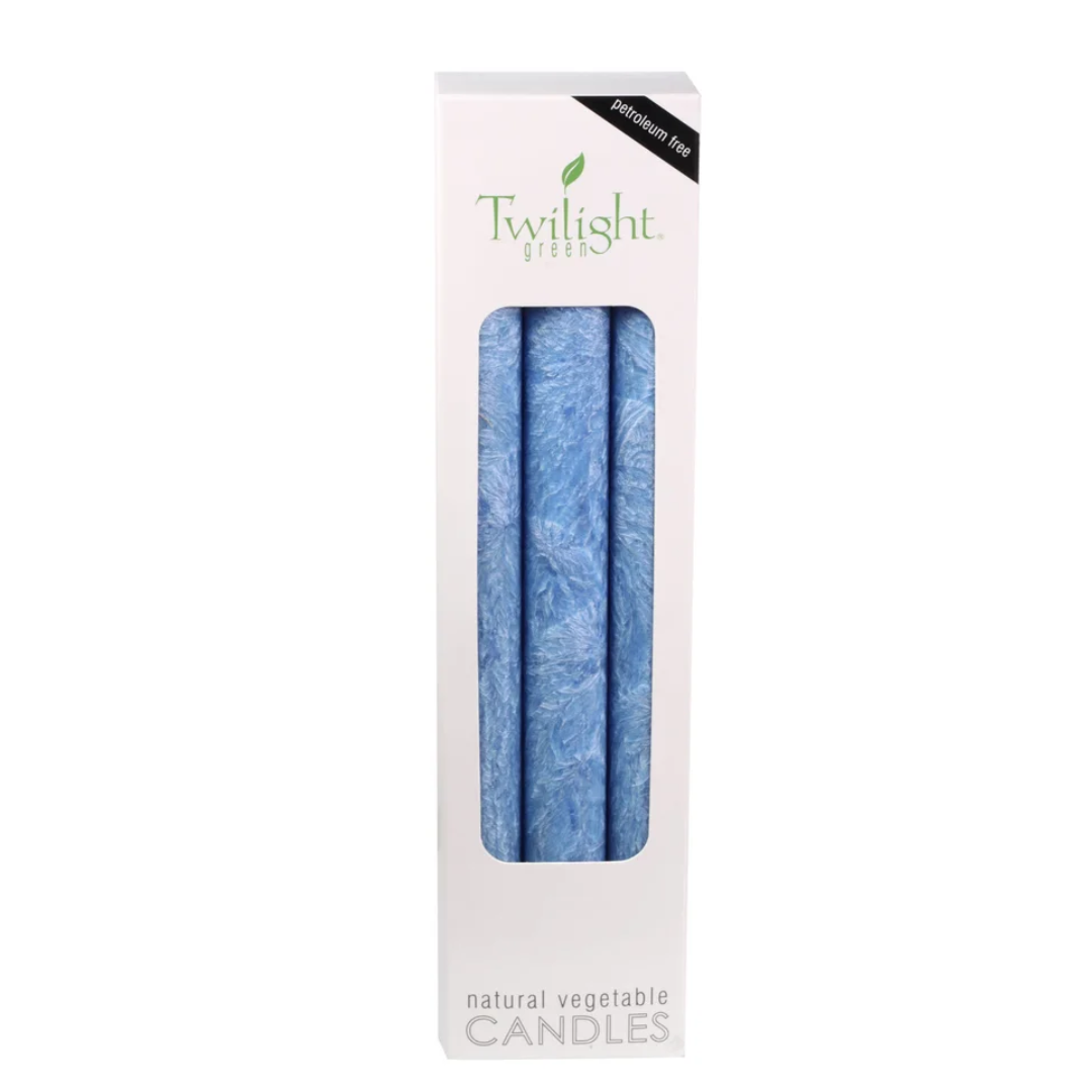 Eco Vegtable Wax Taper  Candles 10"
