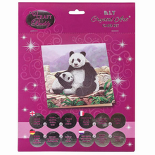 Load image into Gallery viewer, Crystal Art Card Kit - Panda
