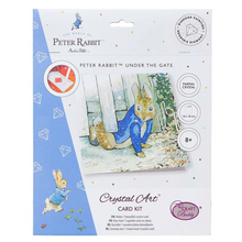 Load image into Gallery viewer, Crystal Art Card Kit - Peter Rabbit
