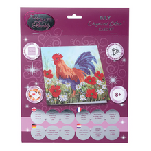 Load image into Gallery viewer, Crystal Art Card Kit - Rooster
