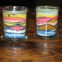 Sand Candles at Broken Rail