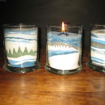 Sand Candles at Broken Rail