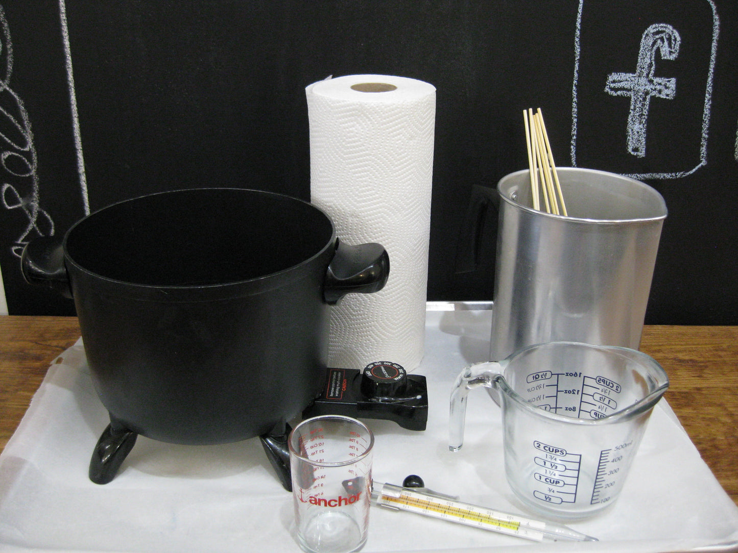 Beginner/Intermediate Candle Making- In Person Group