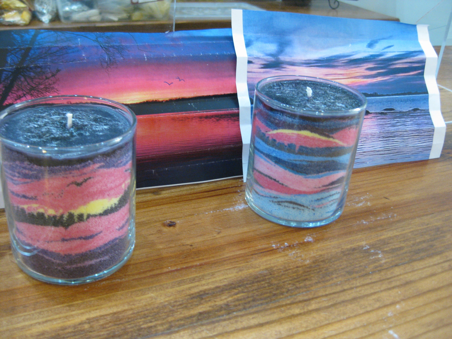 Sand Candles at Broken Rail